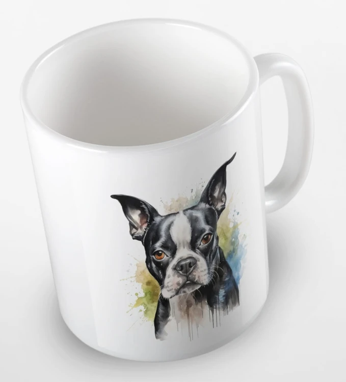 kolorowy kubek boston terrier - biały.jpg