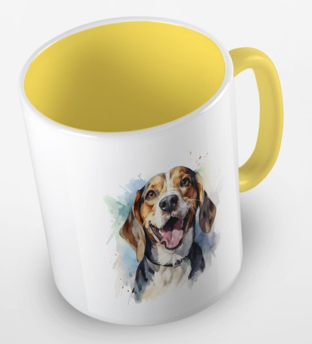 kolorowy kubek beagle - żółty.jpg