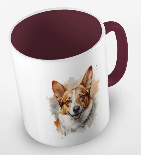 kolorowy kubek corgi - bordowy.jpg