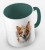 kolorowy kubek corgi - ciemnozielony.jpg