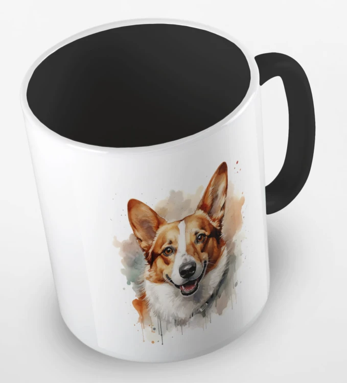 kolorowy kubek corgi - czarny.jpg