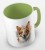 kolorowy kubek corgi - jasnozielony.jpg