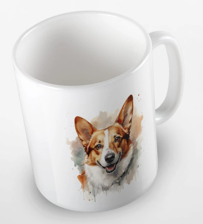 kolorowy kubek corgi - białyy.jpg