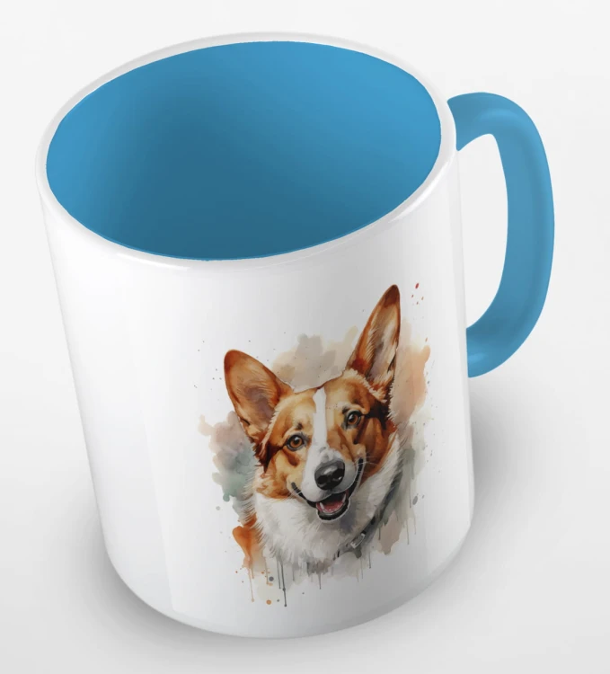 kolorowy kubek corgi - błękitny.jpg