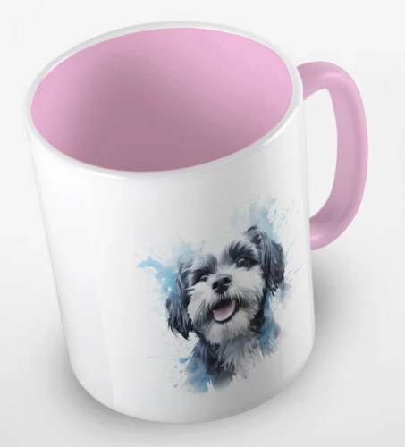 kolorowy kubek shih tzu - różowy.jpg