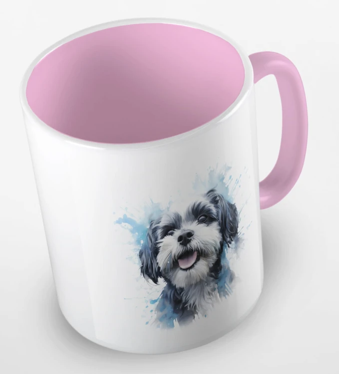 kolorowy kubek shih tzu - różowy.jpg