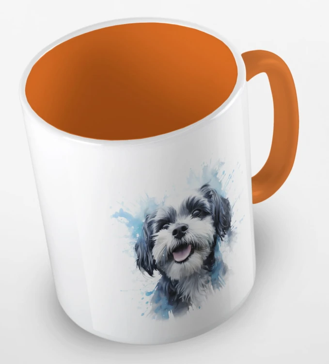 kolorowy kubek shih tzu - pomarańczowy.jpg