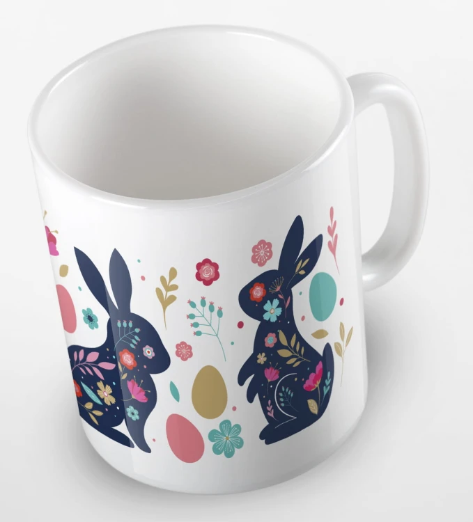 kolorowy kubek happy easter - biały.jpg