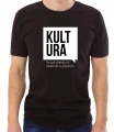 Czarna męska koszulka kultura to coś więcej