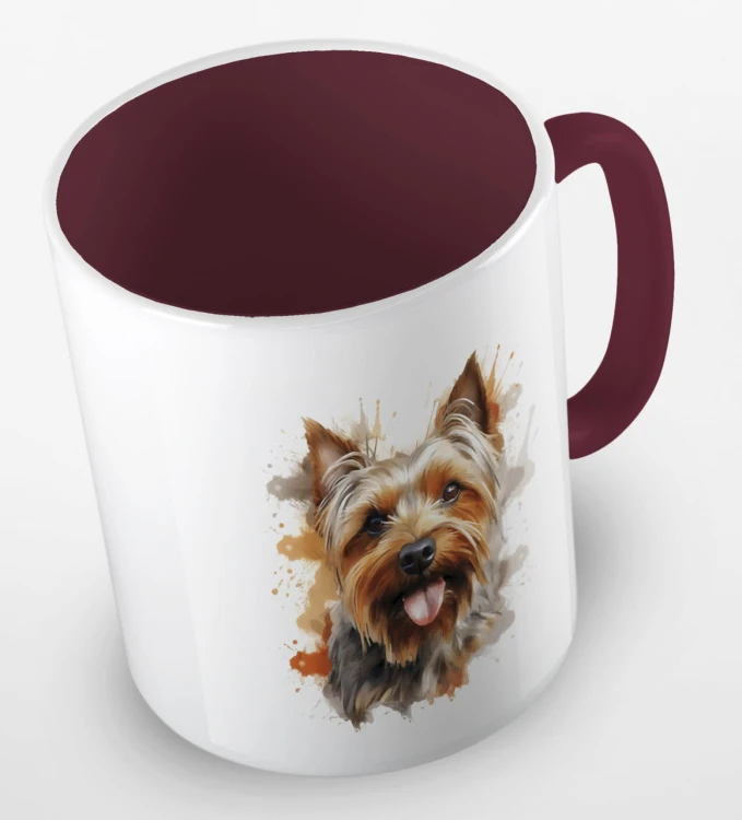 kolorowy kubek yorkshire terrier - bordowy.jpg