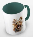 kolorowy kubek yorkshire terrier - ciemnozielony.jpg
