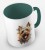 kolorowy kubek yorkshire terrier - ciemnozielony.jpg