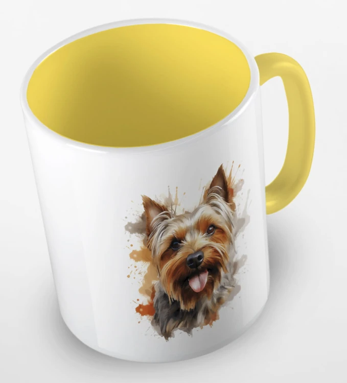 kolorowy kubek yorkshire terrier - żólty.jpg