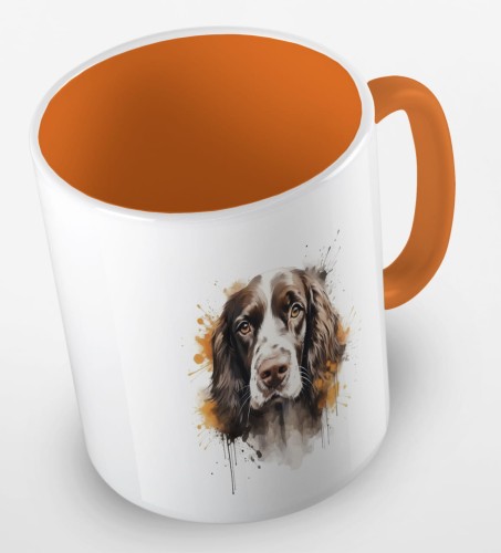 kolorowy kubek springer spaniel - pomarańczowy.jpg