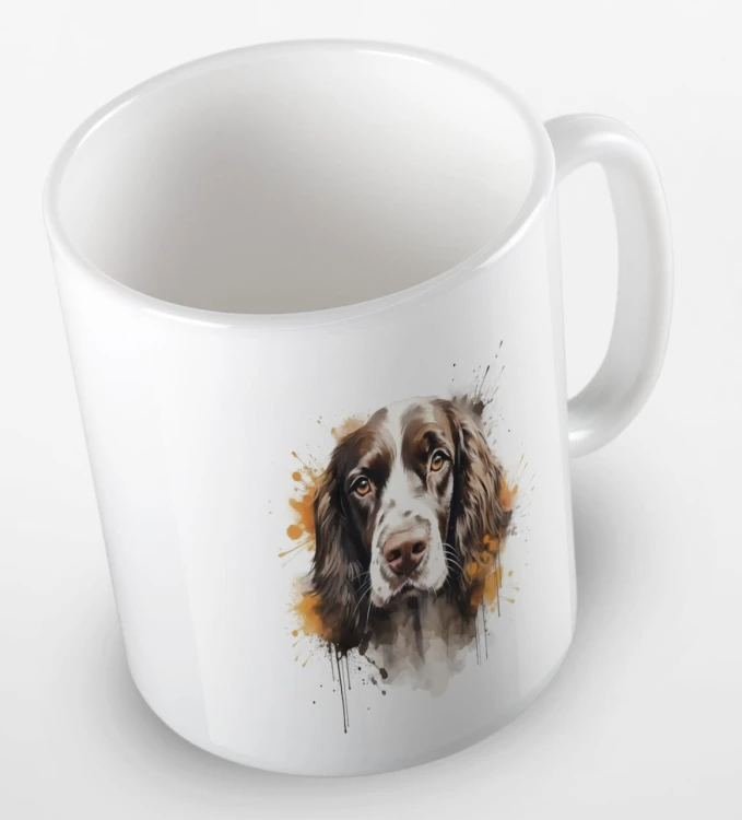 kolorowy kubek springer spaniel - biały.jpg