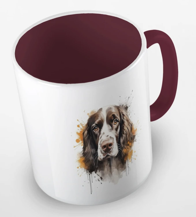 kolorowy kubek springer spaniel - bordowy.jpg