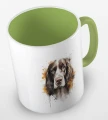 kolorowy kubek springer spaniel - jasnozielony.jpg