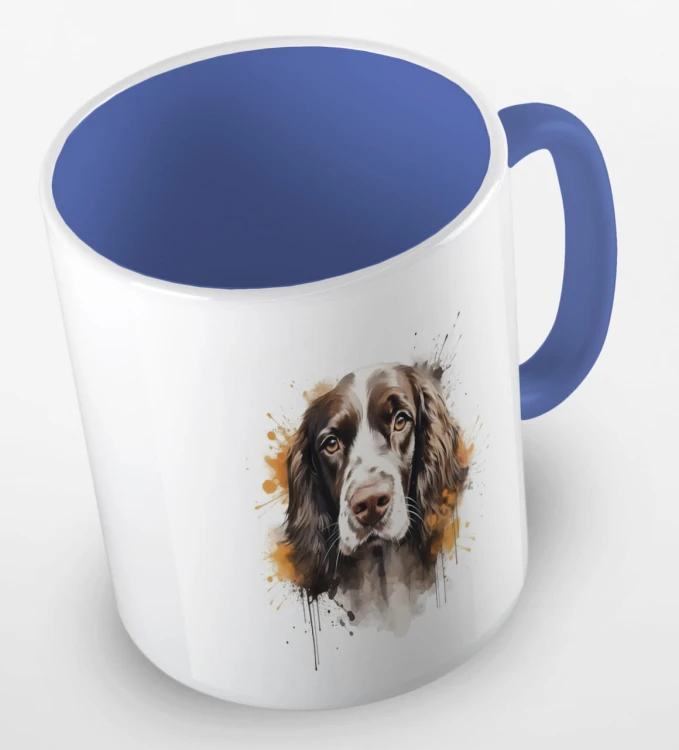 kolorowy kubek springer spaniel - niebieski.jpg