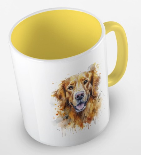 kolorowy kubek golden retriever - żółty.jpg