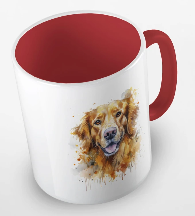 kolorowy kubek golden retriever - czerwony.jpg
