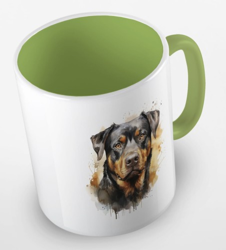 kolorowy kubek rottweiler - jasnozielony.jpg