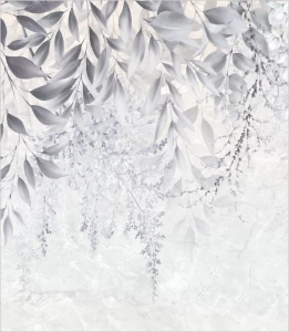 Próbka tapety botanical art