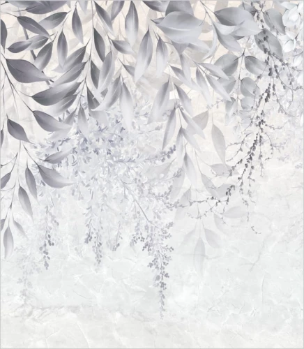 Próbka tapety botanical art