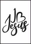 Plakat I love Jesus