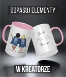 Kubek przyjaciele big and little sis KREATOR PROJEKTÓW