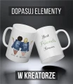 kolorowy kubek przyjaciele - big and little sis - biały.jpg