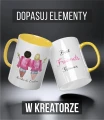 kolorowy kubek przyjaciele - big and  little sis pink - żółty.jpg