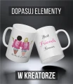 kolorowy kubek przyjaciele - big and  little sis pink - biały.jpg