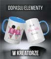 kolorowy kubek przyjaciele - big and  little sis pink - błękitny.jpg