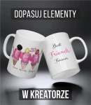 Kubek przyjaciele three sisters KREATOR PROJEKTÓW