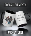 Kubek przyjaciele ona i on KREATOR PROJEKTÓW