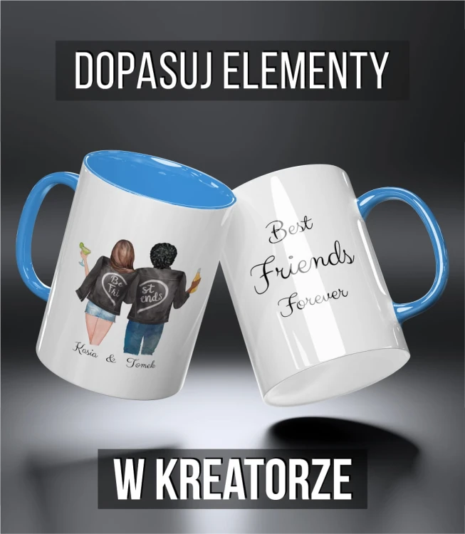 kolorowy kubek przyjaciele - on i ona - błękitny.jpg