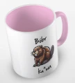 kolorowy kubek bóbr ku-wa - różowy.jpg