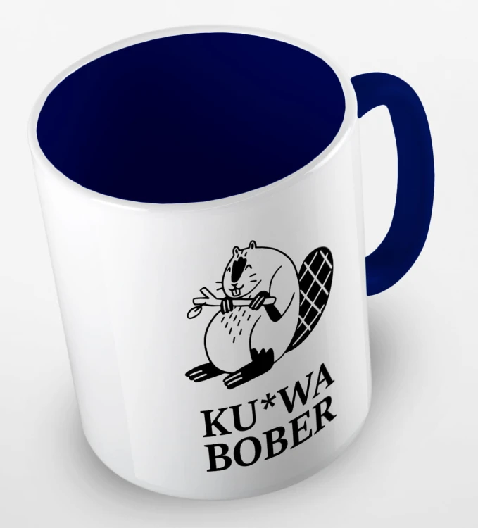 kolorowy kubek ku-wa bober - granatowy.jpg