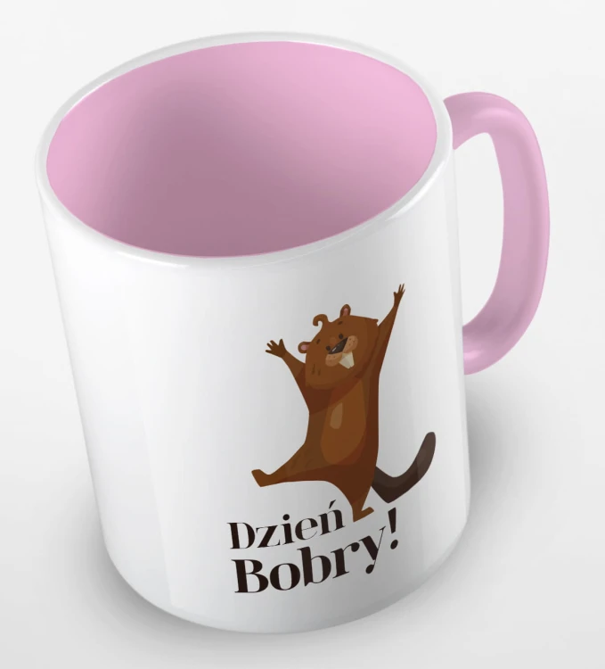 kolorowy kubek dzień bobry - różówy.jpg