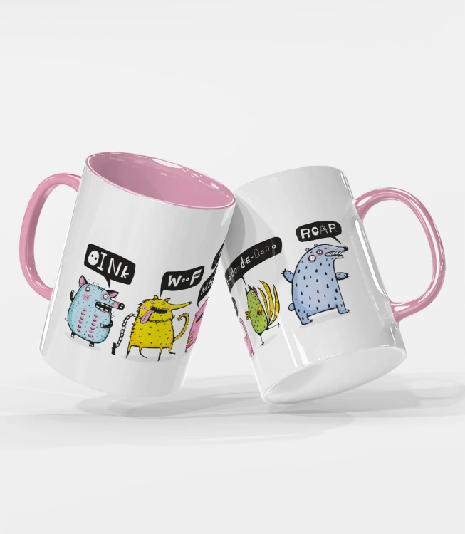 kolorowy kubek funny animals - różowy.jpg