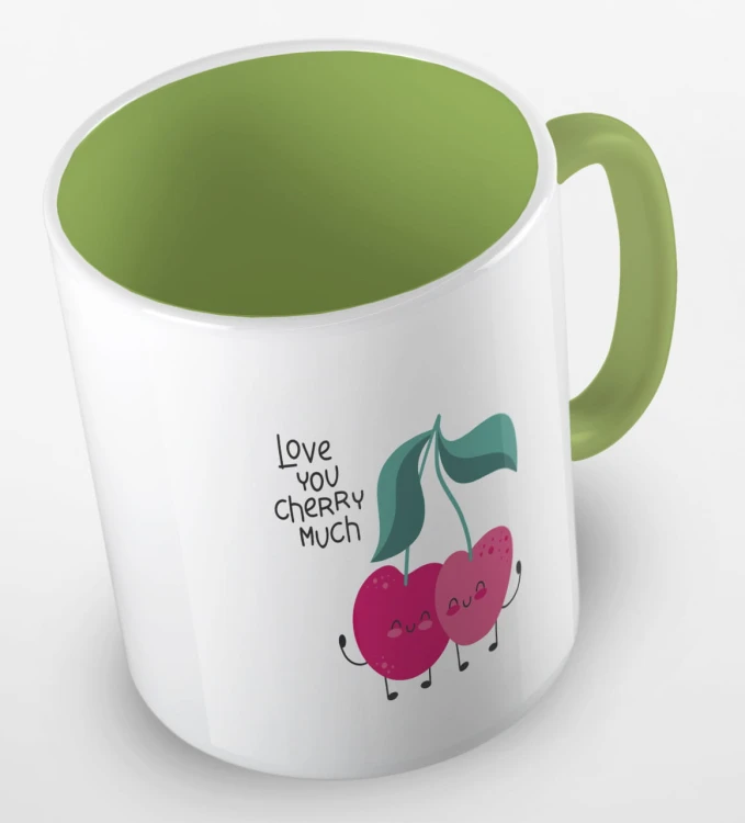 kolorowy kubek love you cherry much - jasnozielony.jpg