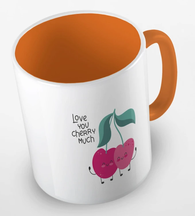 kolorowy kubek love you cherry much - pomarańczowy.jpg