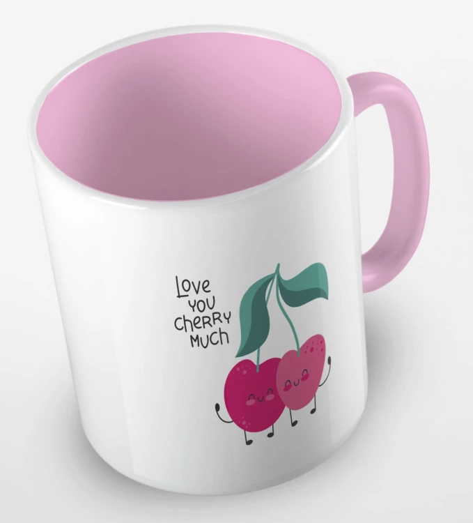 kolorowy kubek love you cherry much - różowy.jpg