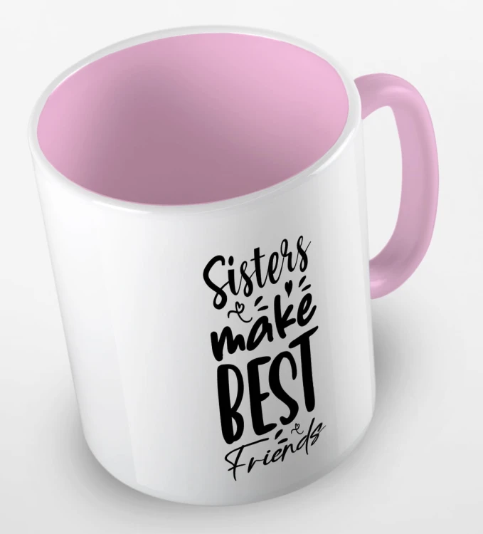 kolorowy kubek sisters make best friends - różowy.jpg