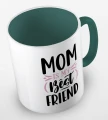 kolorowy kubek mom is my best friend - kolor ciemnozielony.jpg