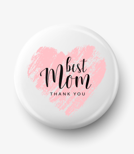 Button best mom thank you