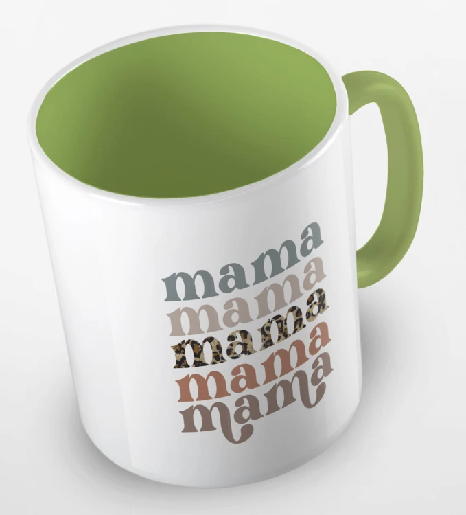 kubek z hasłem mama, mama, mama - kolor jasnozielony.jpg