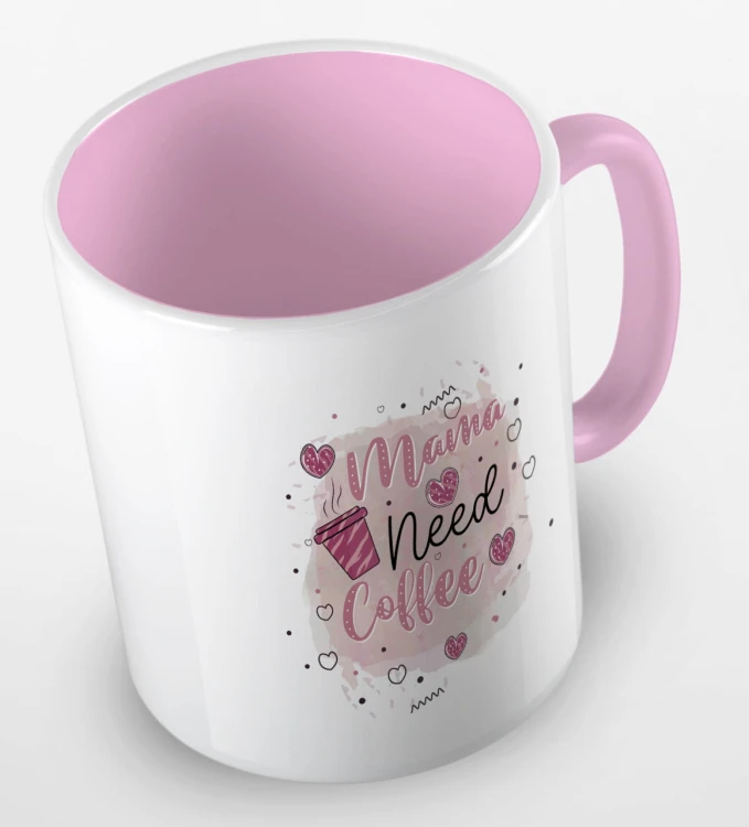 kolorowy kubek z grafiką mama need coffee - kolor różowy.jpg