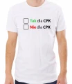 Biała męska koszulka CPK 01