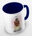 kolorowy kubek - I am a bookaholic - kolor granatowy.jpg